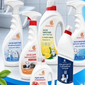 Акційні набори GlobeClean для дому, прання та автомобіля